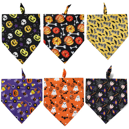 Halloween Dog Bib and Saliva Towel for Pets