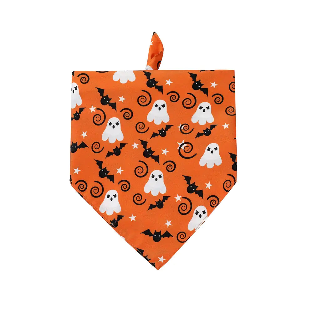 Halloween Dog Bib and Saliva Towel for Pets